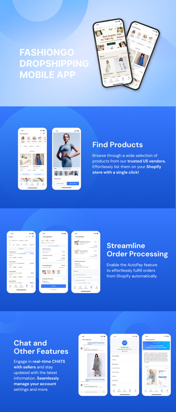 Case Study: Dropshipping Mobile App